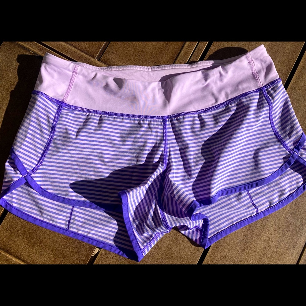 5 lulu lemon speed shorts ~ all size 6 ~ like new hardly worn